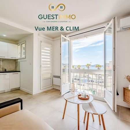 Air-Conditioned Apartment - Sea View Port Toulon Eksteriør bilde