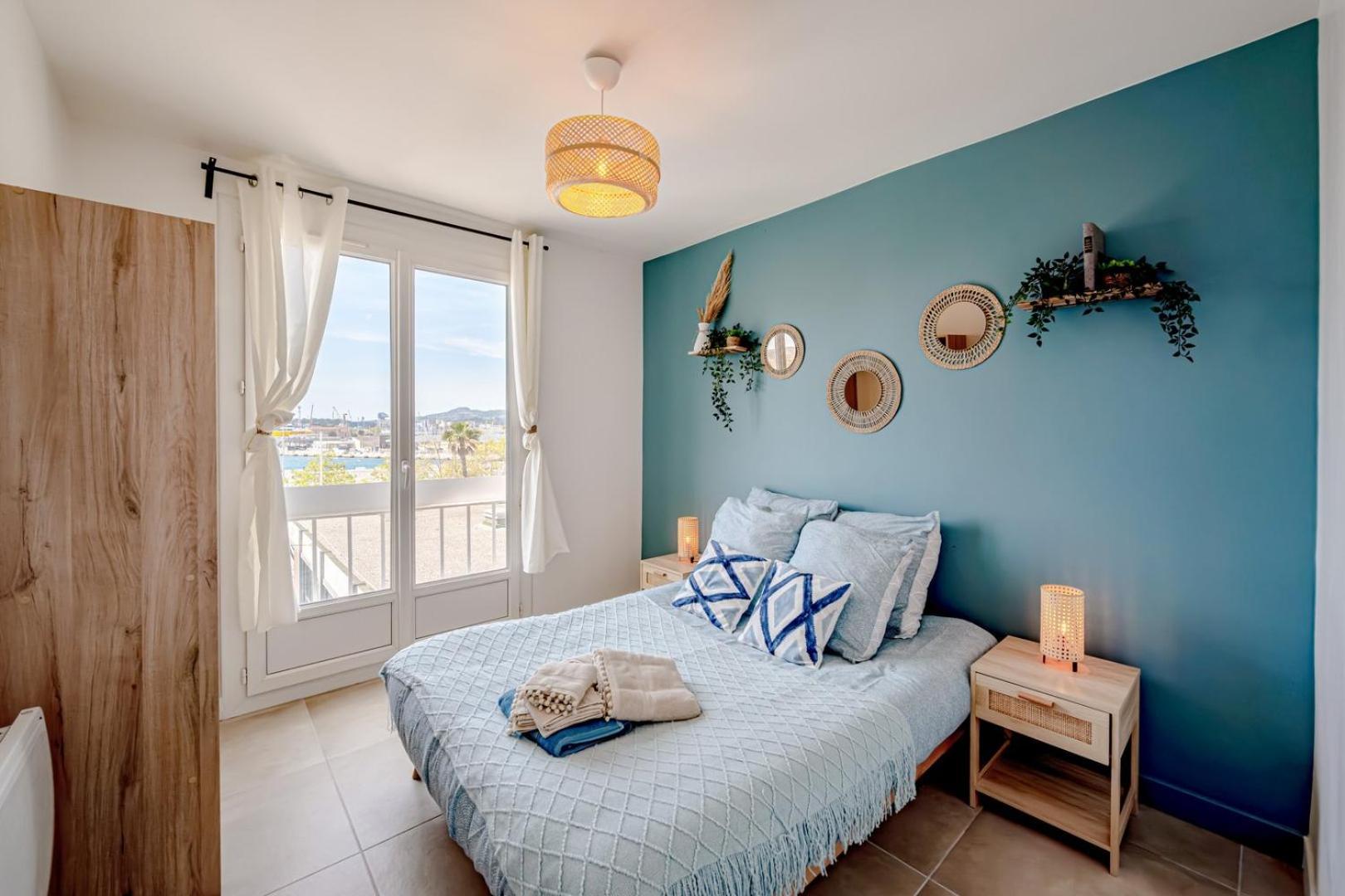 Air-Conditioned Apartment - Sea View Port Toulon Eksteriør bilde