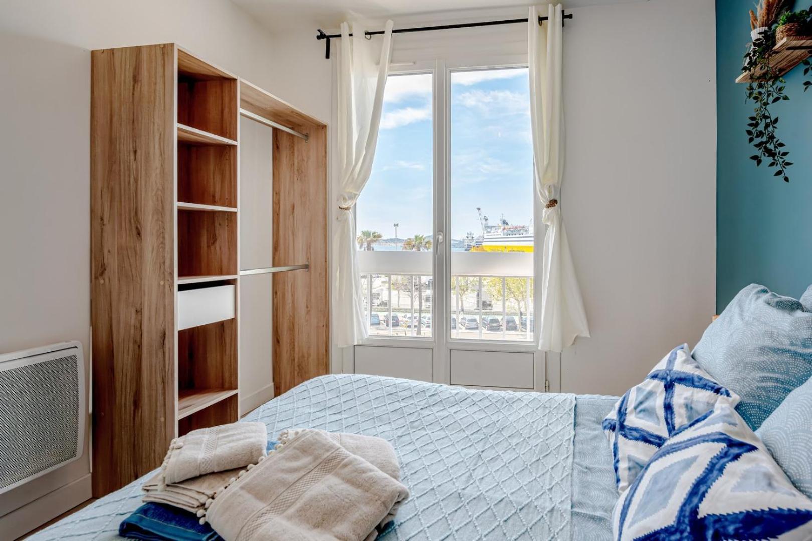 Air-Conditioned Apartment - Sea View Port Toulon Eksteriør bilde